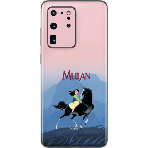 Disney Mulan Riding Khan Galaxy S20 Ultra 5G Skin